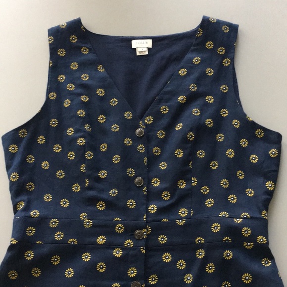 J. Crew Navy Daisy Dress - Picture 7 of 11
